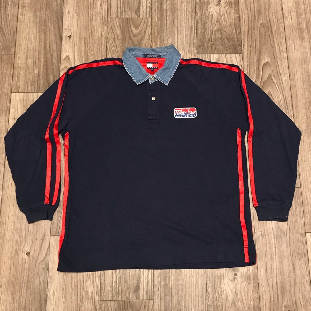 ❌Vintage Tommy Hilfiger Jeans Sport Edition Shirt❌ - Picture 2 of 8